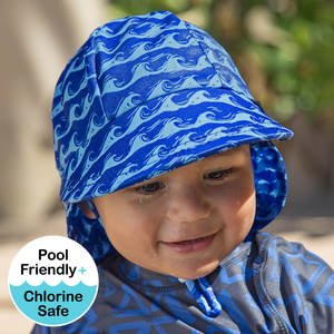 Boys Beach Legionnaire Hat UPF50+ Breaker Ocean