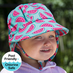 Girls Beach Legionnaire Hat UPF50+ Watermelon
