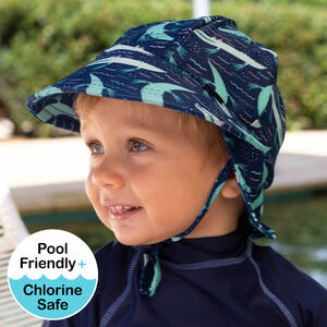 Boys Beach Legionnaire Hat UPF50+ 'Crocodile' Print