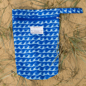 Wet Bag - Breaker Ocean Print