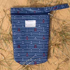 Wet Bag - Nautical Print