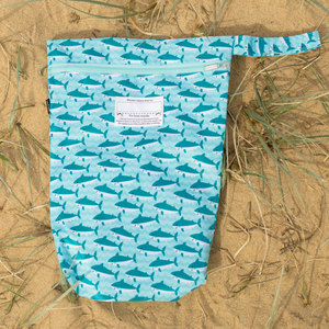 Wet Bag - Shark Print