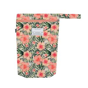 Wet Bag - Hibiscus Print