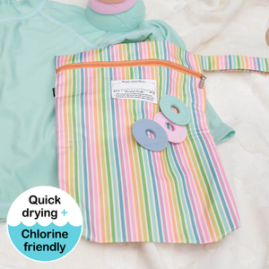 Wet Bag - Rainbow Stripe