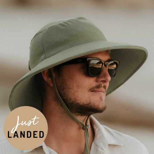 Adults Ribbed Broadbrim Sun Hat - Kakadu