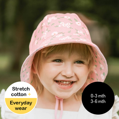 Toddler Bucket Sun Hat - Bella