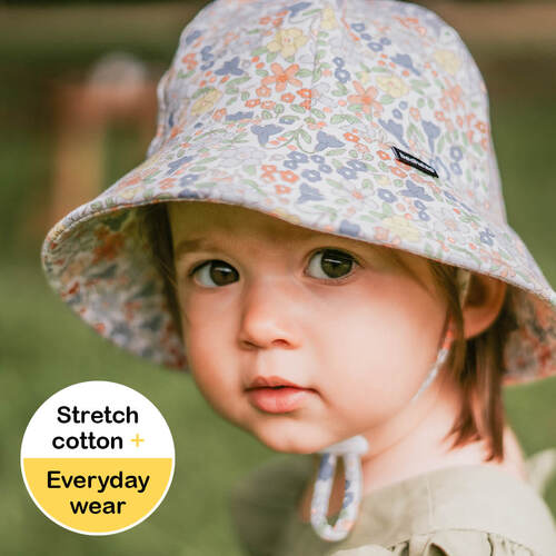 Bedhead Hats - Girls Baby Bucket Sun Hat with Strap - Shop Online