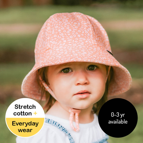 Toddler Bucket Sun Hat - Petunia