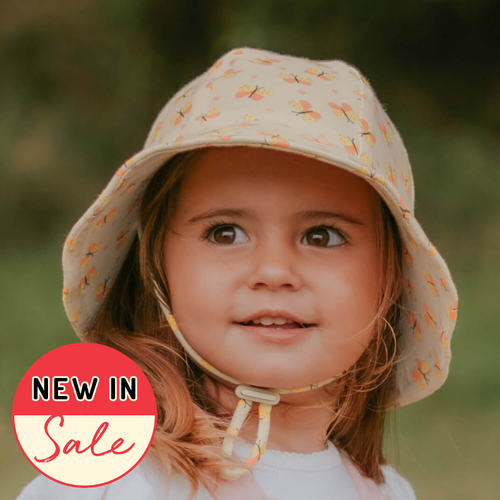 Toddler Bucket Sun Hat - Butterfly