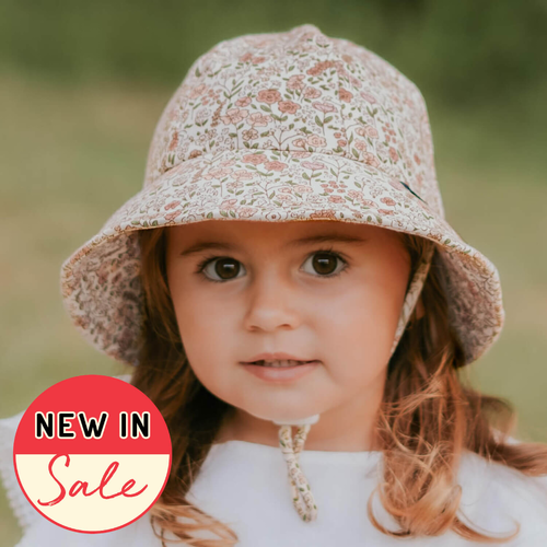 Toddler Bucket Sun Hat - Floral Savanna