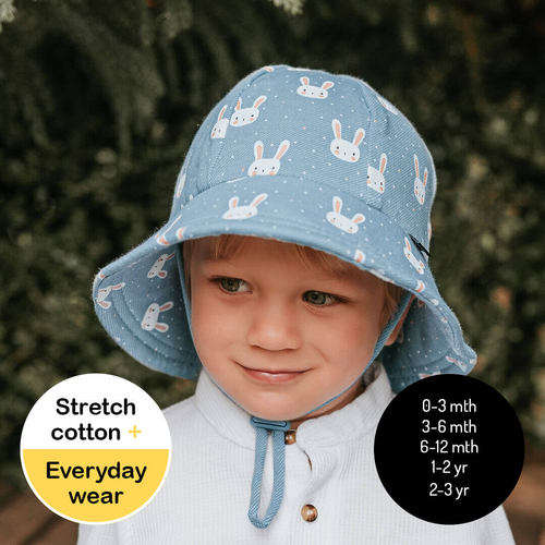 Toddler Bucket Sun Hat - Bunny