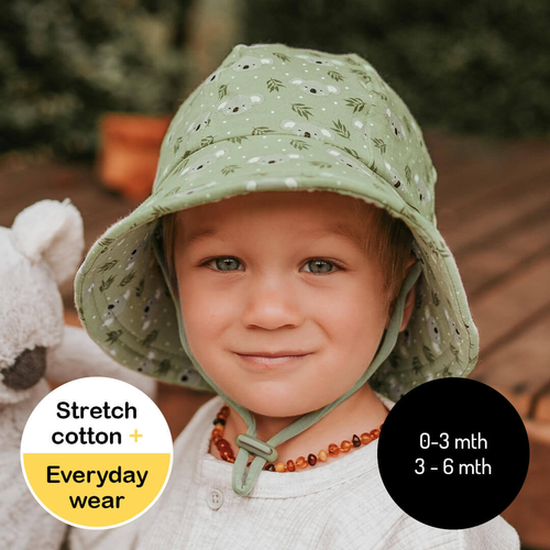 Toddler Bucket Sun Hat - Koala