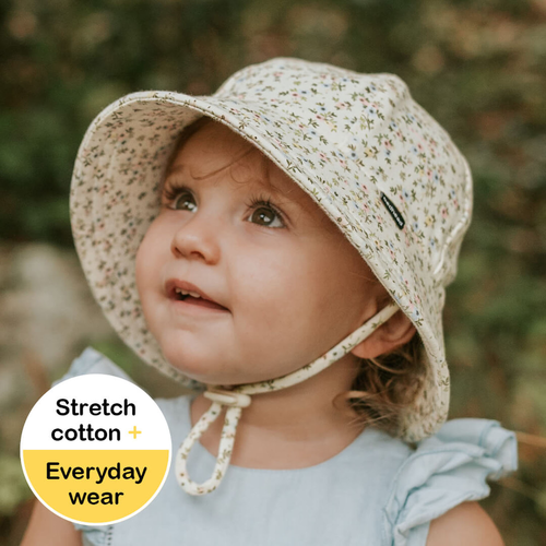 Toddler Bucket Sun Hat - Floral Charlotte