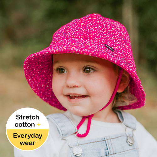 Toddler Bucket Sun Hat - Sprinkles