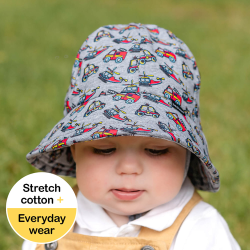 Toddler Bucket Sun Hat - Emergency