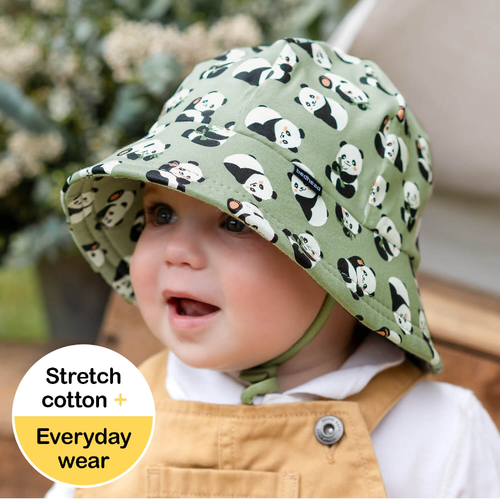 Toddler Bucket Sun Hat - Panda