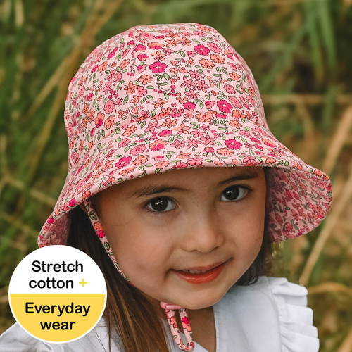 Toddler Bucket Sun Hat - Bonnie