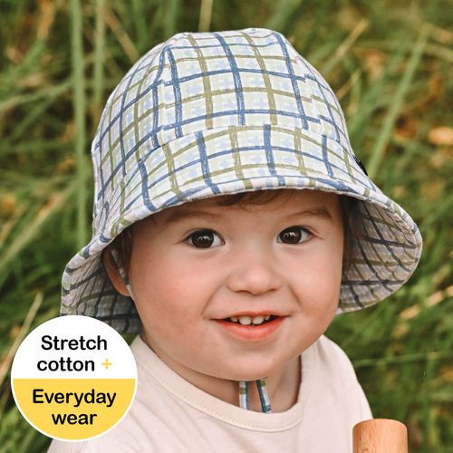 Toddler Bucket Sun Hat - Pasture