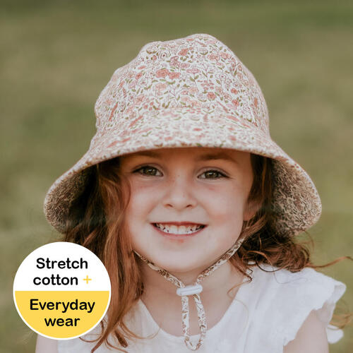 Originals Ponytail Bucket Sun Hats for Toddlers & Kids - Rated UPF 50+