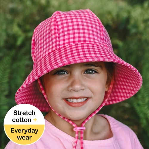 Ponytail Bucket Sun Hat - Pixie
