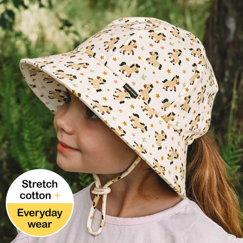 Ponytail Bucket Sun Hat - Pony
