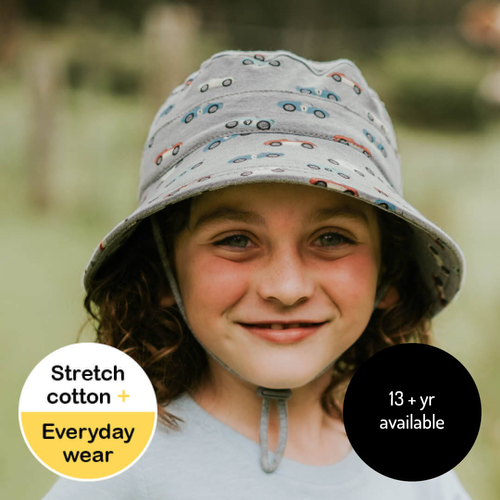 Kids Classic Bucket Sun Hat - Roadster