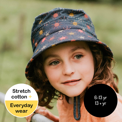 Kids Classic Bucket Sun Hat - Sonny