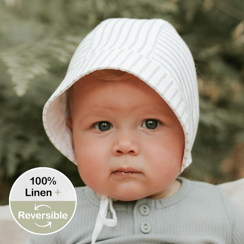  'Seeker' Sun Bonnet - Finley / Blanc