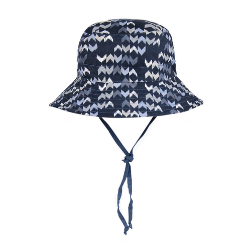 Kids Reversible Sun Hat - Scout / Steele