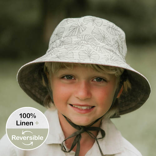  'Explorer' Kids Classic Bucket Sun Hat - Leaf / Moss