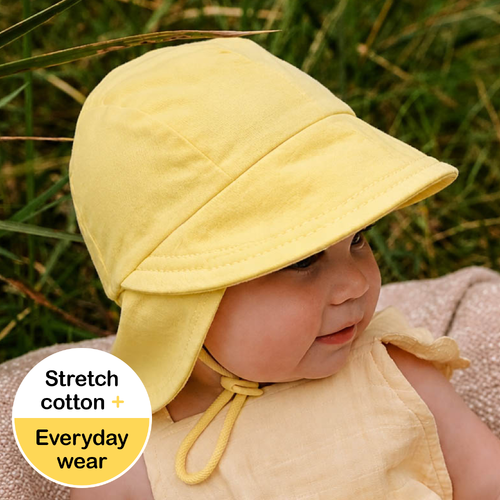 Legionnaire Flap Sun Hat - Buttercup