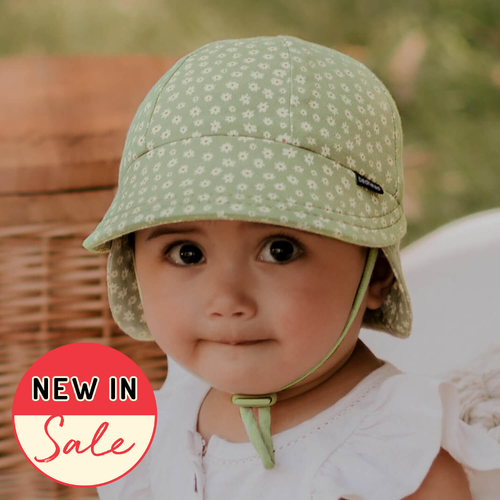 Legionnaire Flap Sun Hat - Floral Grace