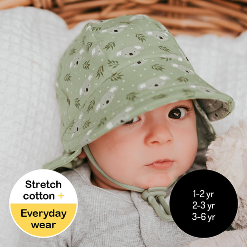 Legionnaire Flap Sun Hat - Koala