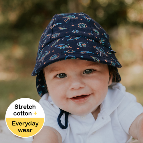 Legionnaire Flap Sun Hat - Space