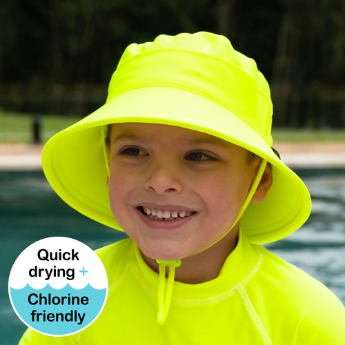Classic Swim Bucket Beach Hat - Sunburst