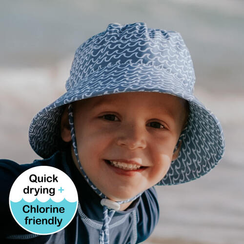 Bedhead Hats Swim Classic Bucket Hat for Toddlers & Kids - Rated UPF 50+
