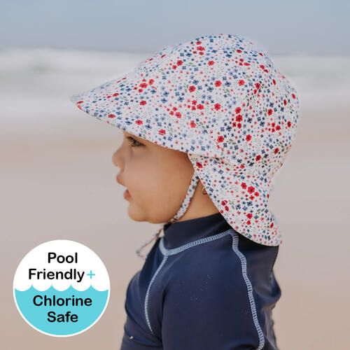 Girls Beach Legionnaire Hat - Posie