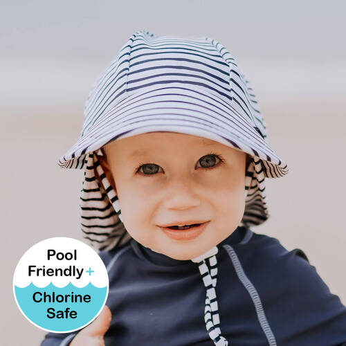 Kids Beach Legionnaire Hat - Stripe