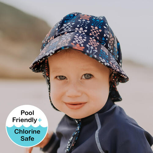 Kids Beach Legionnaire Hat - Turtle