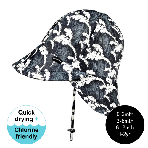 Kids Swim Legionnaire Beach Hat - Kahuna