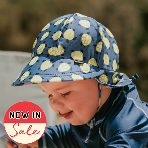 Kids Swim Legionnaire Beach Hat - Turtle