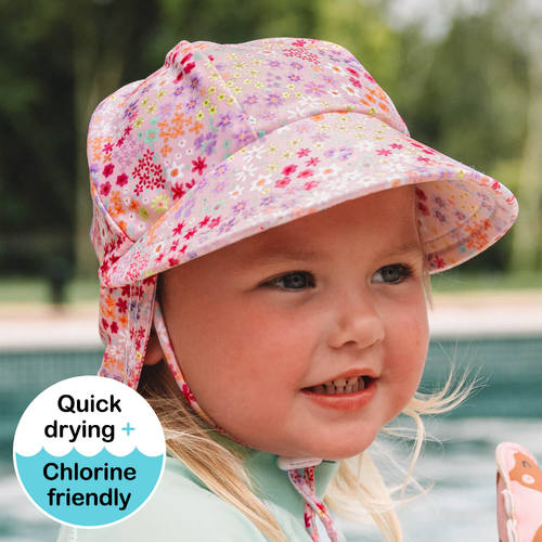 Swim Legionnaire Flap Beach Hat - Isla