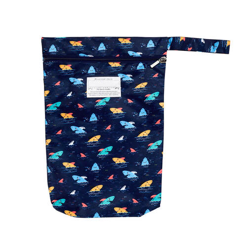 Wet Bag - Shark Print