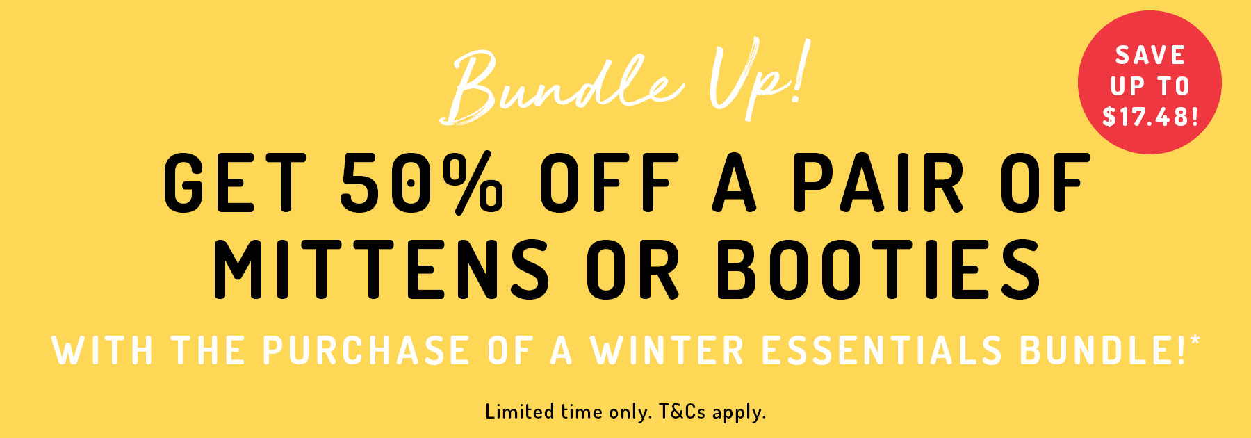 Bundle Upgrade - Mittens & Booties