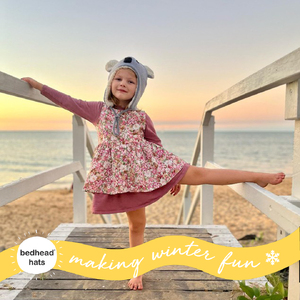 Making winter fun for kids with Bedhead Hats